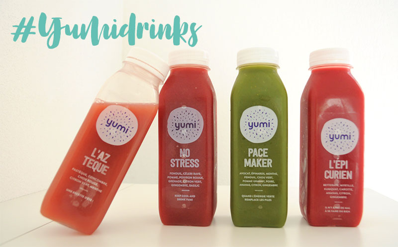 Yumi Drinks : Les recettes à base des meilleurs produits sont optimisées pour les puissantes synergies entre les légumes 